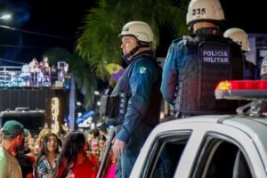 Polícia Militar garante tranquilidade na abertura do Lagarto Folia 2025